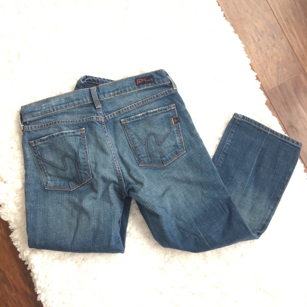 COH Kelly Stretch #063 Low Waist Cropped Jeans